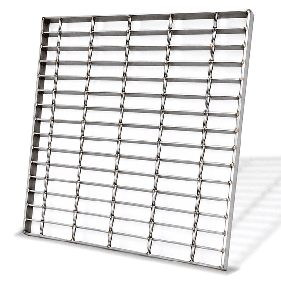 CKSFAN 16"16" Stainless Steel Drain Grate, Heavy Duty Outdoor Drain Cover for Garage Driveway