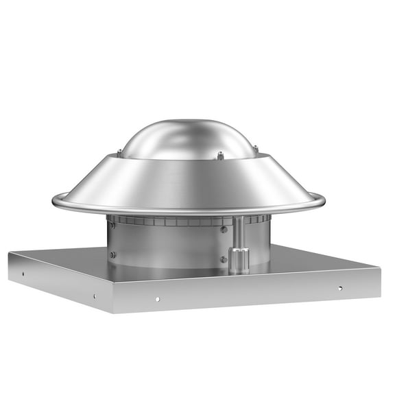 CKSFAN 19"  1/10 HP 115V Single Phase 830 CFM ETL Listed Direct Drive Axial Downblast Roof Exhaust Fan
