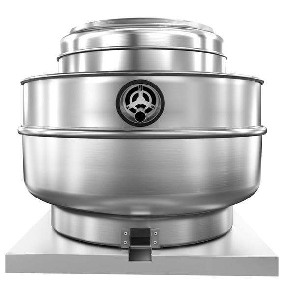 CKSFAN 3500CFM Restaurant Exhaust Fan - 1HP High-Speed Direct Drive, 110V Grease Rated Hood Fan for Food Trucks & Kitchens