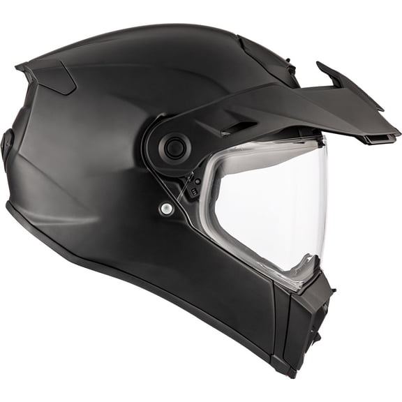CKX Atlas Motorcycle Full Face Helmet Solid Matte Black 514821