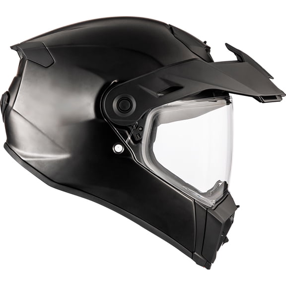 CKX Atlas Motorcycle Full Face Helmet Solid Black 514815
