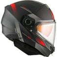 thumbnail image 1 of CKX Contact Full Face Snowmobile Helmet Edge Matte Red Black 515414, 1 of 9