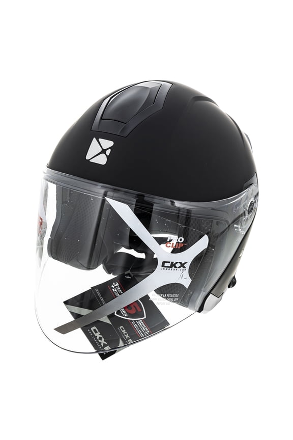 Razor Open Motorcycle Helmet Matte Black 505114