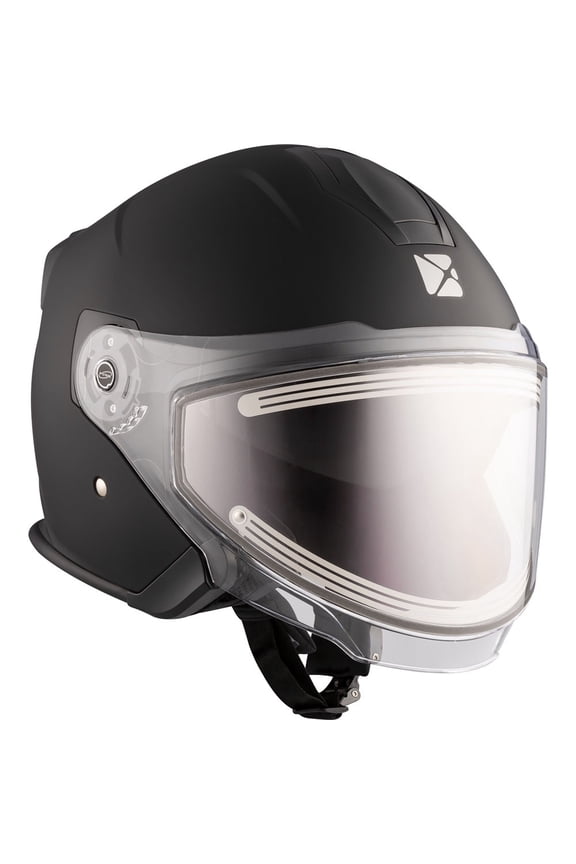 Razor Open Snowmobile Helmet Matte Black 509143