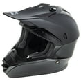 thumbnail image 1 of CKX TX228 Off-Road Open Face Motorcycle Helmet Matte Black 504775, 1 of 10