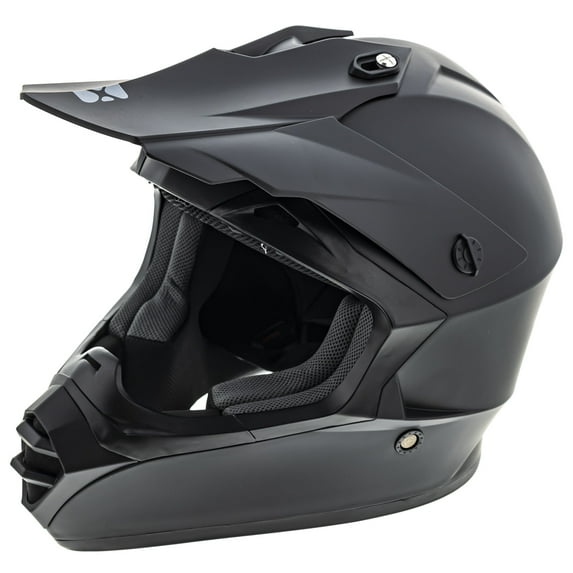 CKX TX228 Off-Road Open Face Motorcycle Helmet Matte Black 504775