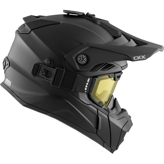 CKX Titan Air Flow Full Face Snowmobile Helmet Matte Black 509742