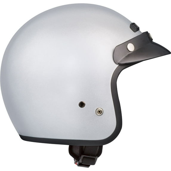 CKX VG200 Open Face Street Helmet Silver Gray 512976
