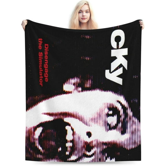 CKY Rock Band Blanket Soft Cozy Lightweight Warm Throw Blanket Bedroom Sofa Decorations All Seasons Blankets 50"X40"