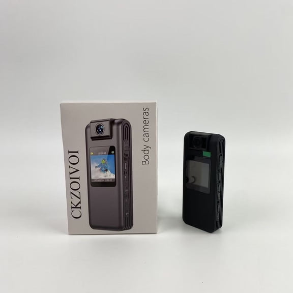 CKZOIVOI Body cameras,HD 1080p Body Camera, 64GB Body Worn Camera, 6 Hours Video Recording, Tripod Included for Monitoring (64GB)
