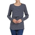 thumbnail image 1 of CKpwisy Womens Long Sleeve Nursing Tops Breastfeeding Blouses Shirts Summer Nursing Tee Shirts Double Layer Summer Pregnancy Clothes, 1 of 6