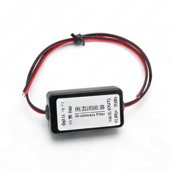 CL-12V power filter reverse rectifier ballast solves interference such as ripple and flashing screen of reverse camera