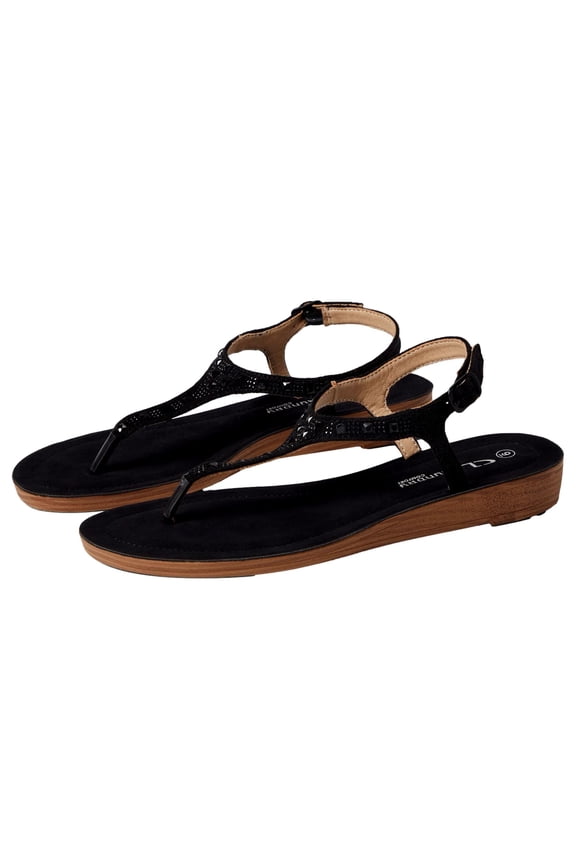 Attraction Black Super Suede ATTRACTION-SS-001 Women's Size 5.5
