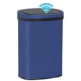 thumbnail image 1 of CL.HPAHKL 13 Gallon Trash Can with Lid, Automatic Trash Can Touchless Motion Sensor Trash Can 50 Liter High-Capacity Stainless Steel Garbage Can for Home Kitchen Bathroom Bedroom Office, Deep Blue, 1 of 7