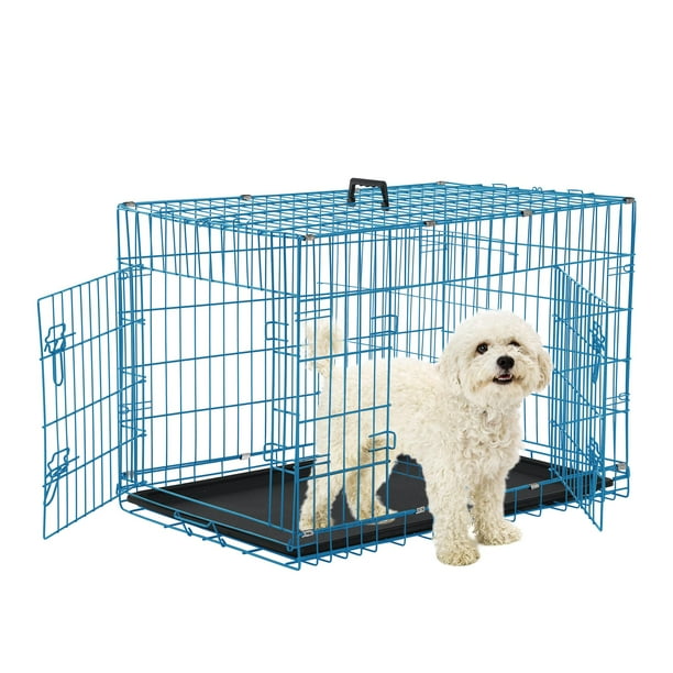 CL.HPAHKL 24 inch Pets Dog Cage for Small Dogs, Folding Dog Crates and