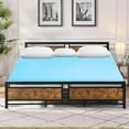 thumbnail image 1 of CL.HPAHKL 3 Inch Gel Memory Foam Mattress Topper, Soft Mattress Pads for Sleeper Sofa, RV, Camper, CertiPUR-US Certified, King, 1 of 6