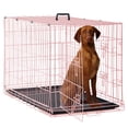thumbnail image 1 of CL.HPAHKL 48 inch Dog Cage for Large Dogs Indoor, Folding Dog Crates and Kennels Double Door, Pet Cage with Tray Pan for Dogs ,dog crates for large dogs, 1 of 7