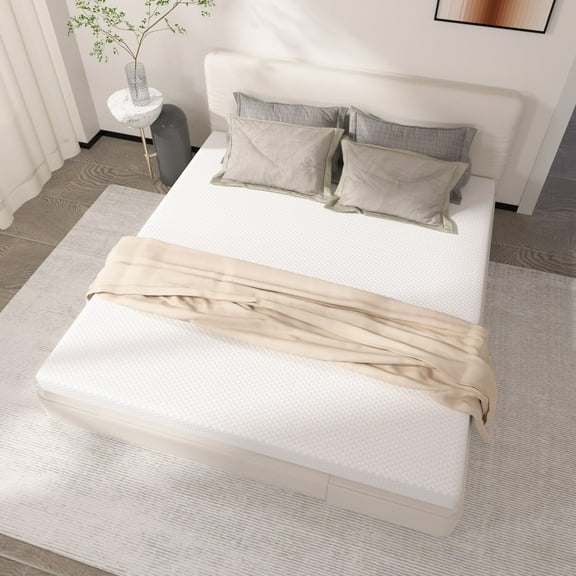 CL.HPAHKL 5 Inch California King Mattress, Medium Firm Bed in a Box, Gel Memory Foam Mattress for Cooling Night Sleep, Comfort Support and Zoned Pressure Relief, CertiPUR-US Certified