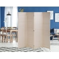thumbnail image 1 of CL.HPAHKL Bamboo 4 Panel Room Divider Folding Privacy Screen 72 Inch High Folding Privacy Screen Indoor Portable, 1 of 7