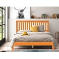 thumbnail image 1 of CL.HPAHKL Bed Frame Queen Size with Headboard, Solid Wood Foundation Queen Platform Bed, 13 Strong Wood Slats Support Mattress Frame Bed, Queen Bed Frame No Box Spring Needed, Easy Assembly, No Noise, 1 of 7