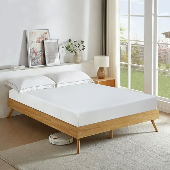 CL.HPAHKL California King Mattress, Upgrade 6 inch Gel Memory Foam Mattress Bed in a Box, Medium Firm Support