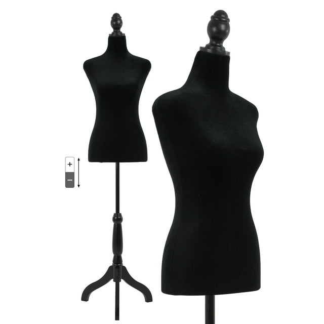 CL.HPAHKL Female Mannequin Torso Manikin Dress Form 49.6-63.4 Inch ...