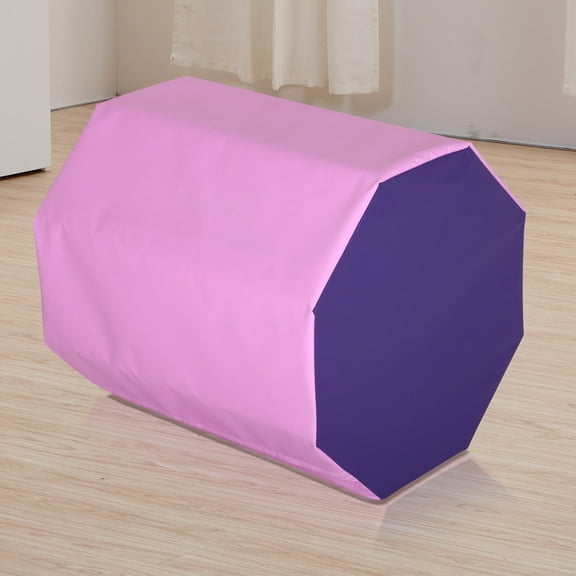 CL.HPAHKL Gymnastics Octagon Tumbler, 24.4" x 25.6" Somersault Backbend Tumbling for Back Handspring Octagon Tumbling Mat Gymnastics Equipment for Gym Exercise Gymnastics Gym Fitness Home