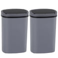 thumbnail image 1 of CL.HPAHKL Kitchen Trash Can 13 Gallon, Touchless Automatic Garbage Can with Lid, Motion Sensor Trashcan for Kitchen Bathroom Office, 2 Pack, Gray, 1 of 6