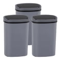 thumbnail image 1 of CL.HPAHKL Kitchen Trash Can 13 Gallon, Touchless Automatic Garbage Can with Lid, Motion Sensor Trashcan for Kitchen Bathroom Office, 3 Pack, Gray, 1 of 6