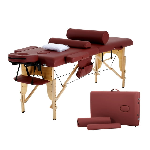 CL.HPAHKL Massage Table Portable Massage Bed, 2 Folding Lightweight