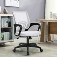 thumbnail image 1 of CL.HPAHKL Mesh Office Chair Comfortable Desk Chair, Ergonomic Rolling Task Chair with Armrest, White, 1 of 7
