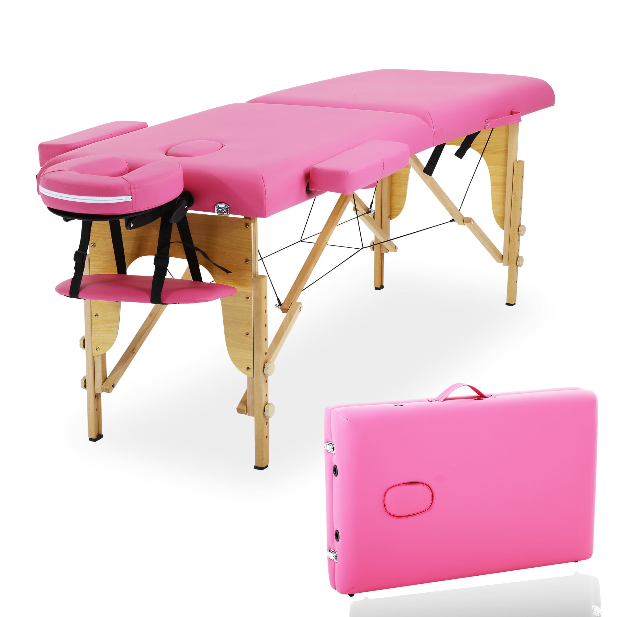 CL.HPAHKL Message Table Massage Bed Portable, 2 Folding Lightweight