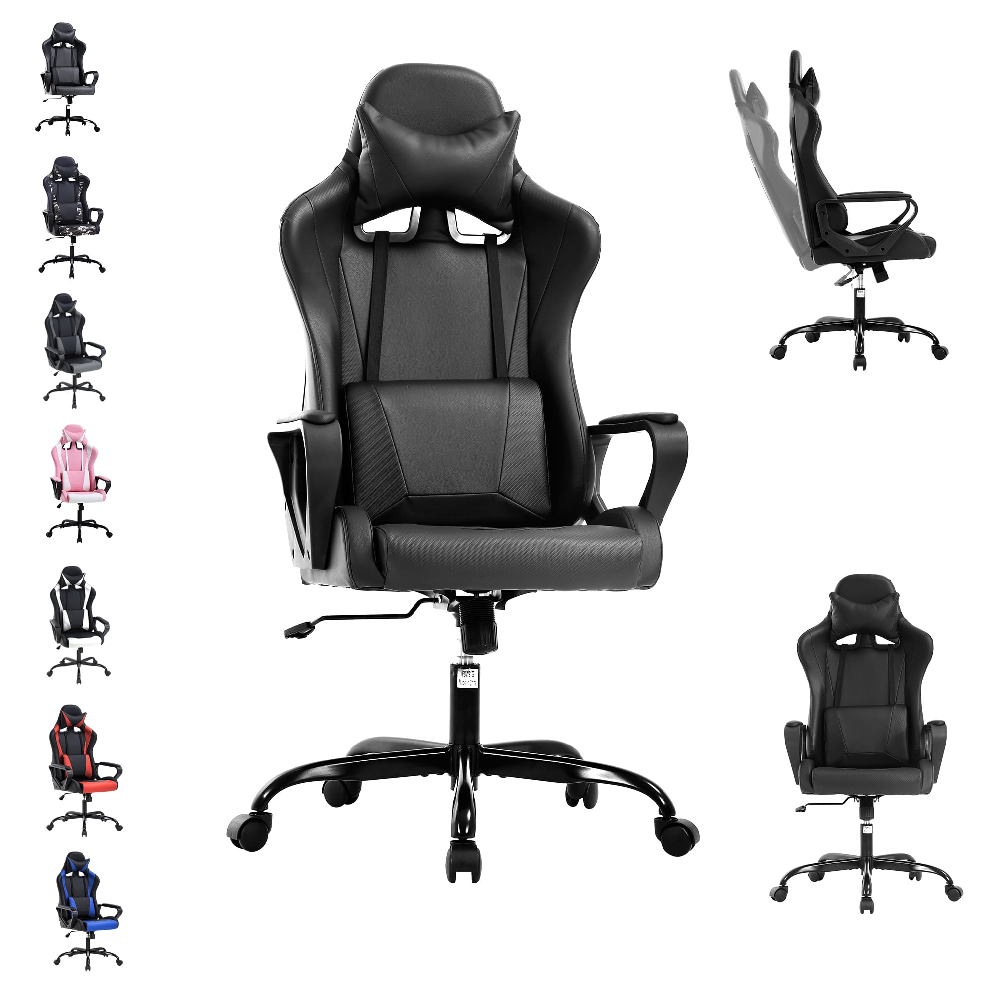 Gaming Chair SONGMICS Office Chair, Ergonomic Adjustable