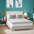 thumbnail image 1 of CL.HPAHKL Queen Mattress, 12 inch Innerspring Mattress in a Box with Bamboo Charcoal Gel Memory Foam, Medium Firm Mattress Queen Size, Bed in a Box, CertiPUR-US, 1 of 7
