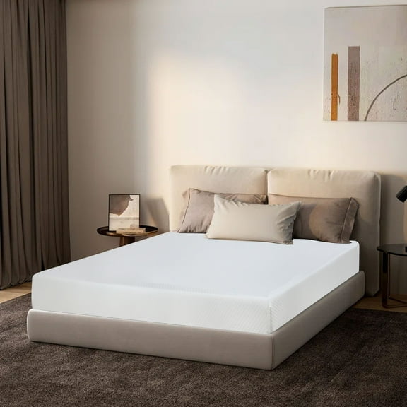 CL.HPAHKL Queen Mattress, Upgrade 8 inch Gel Memory Foam Mattress Bed in a Box, Medium Firm Support