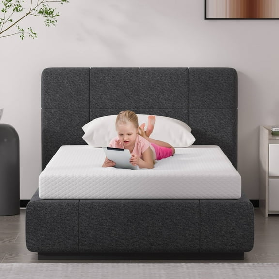 CL.HPAHKL Twin Mattress, 5 inch Medium Memory Foam Mattress for Cool Sleep & Pressure Relief