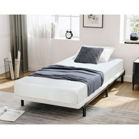 CL.HPAHKL Twin Size 8 Inch Gel Memory Foam Mattress, Medium Firm Cooling Mattress for Kids, Pressure Relief & Cool Sleep, CertiPUR-US Certified, Fiberglass Free, Bed in a Box