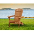 thumbnail image 1 of CL.HPAHKL Wood Adirondack Chair, Natural for Garden, 1 of 7