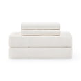 thumbnail image 1 of Coastal Living 4-Piece White Soft Brushed Microfiber Luxury Cooling Sheet Set, Queen, 1 of 11