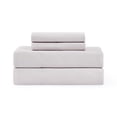 thumbnail image 1 of Coastal Living 4-Piece Ivory Soft Brushed Microfiber Luxury Cooling Sheet Set, Queen, 1 of 11