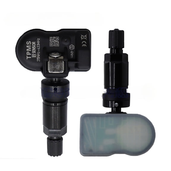 CL-Universal Universal Programmable Tire Pressure Sensor Black Metal 315-433MHz Dual Frequency Integrated, 4 pieces per set