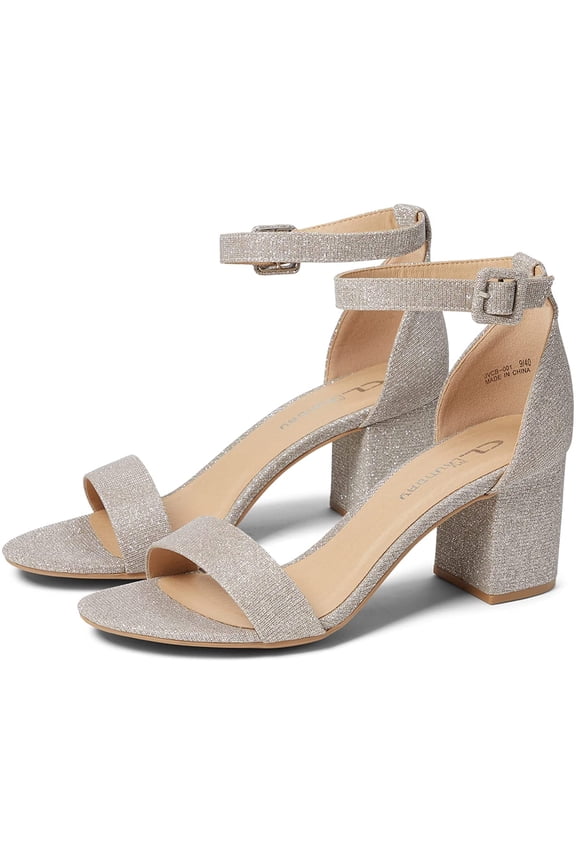 Womens Jody Block Heel Dress Sandals Shoes