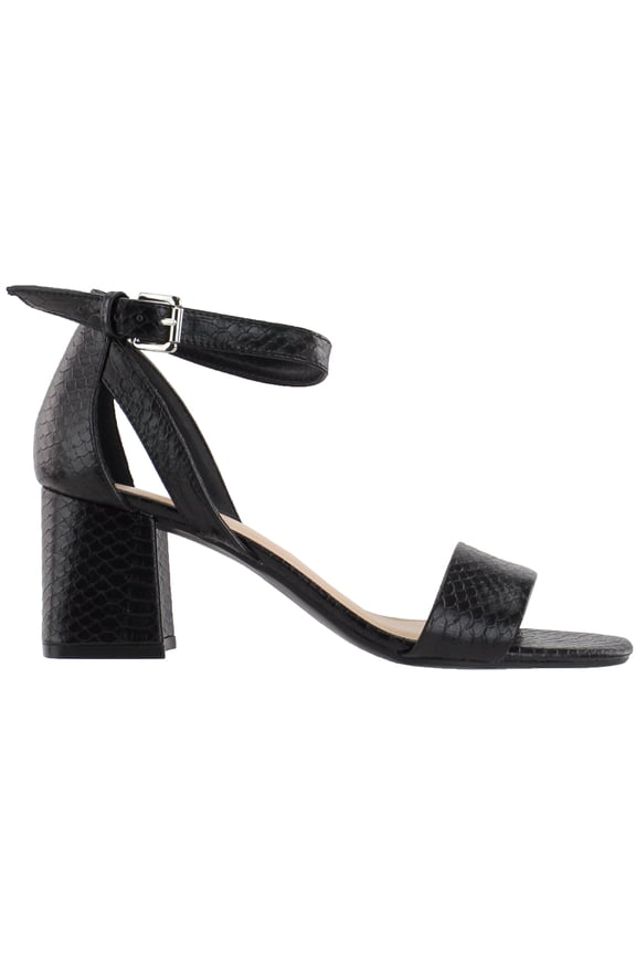 Womens Heart Snake Ankle Strap Dress Sandals Shoes