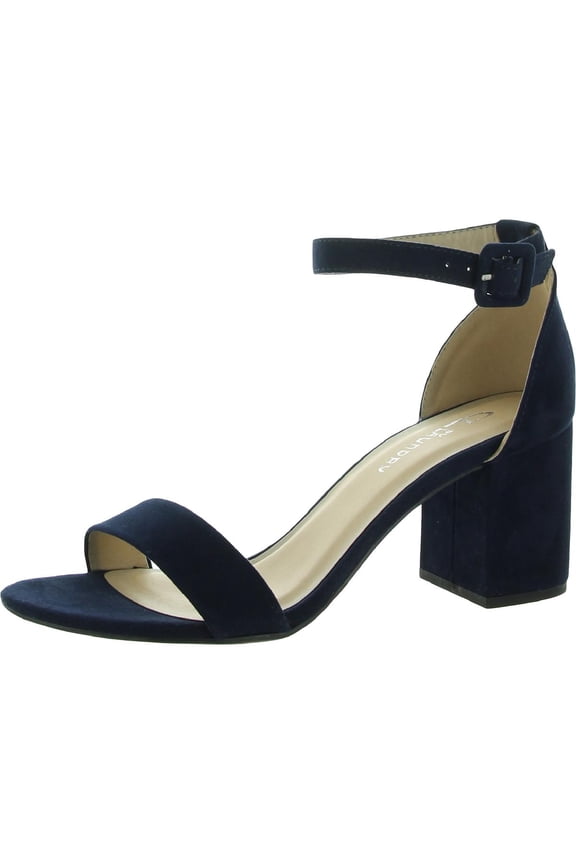 Womens Jody Microsuede Dressy Block Heel