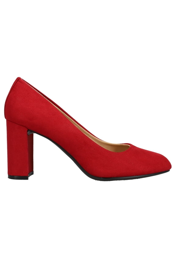 Womens Lofty Block Heel Pumps Dress Pumps Shoes