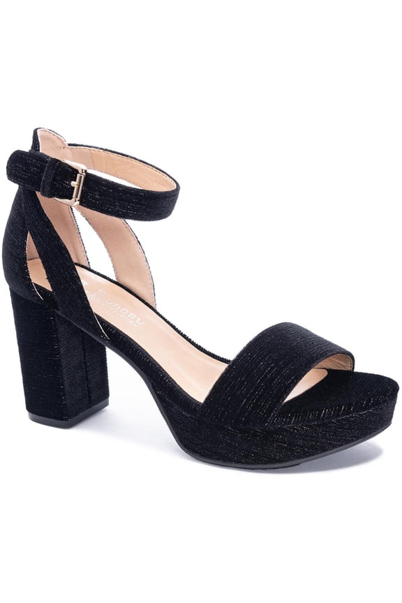 Womens Gaily Block Heel Platform Dress Sandals Shoes