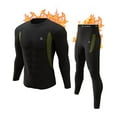 thumbnail image 1 of CL convallaria Mens Thermal Underwear Set with Fly, Long Johns Heavyweight Base Layer Winter Hunting Gear Sport Top and Bottom S-2XL, 1 of 6