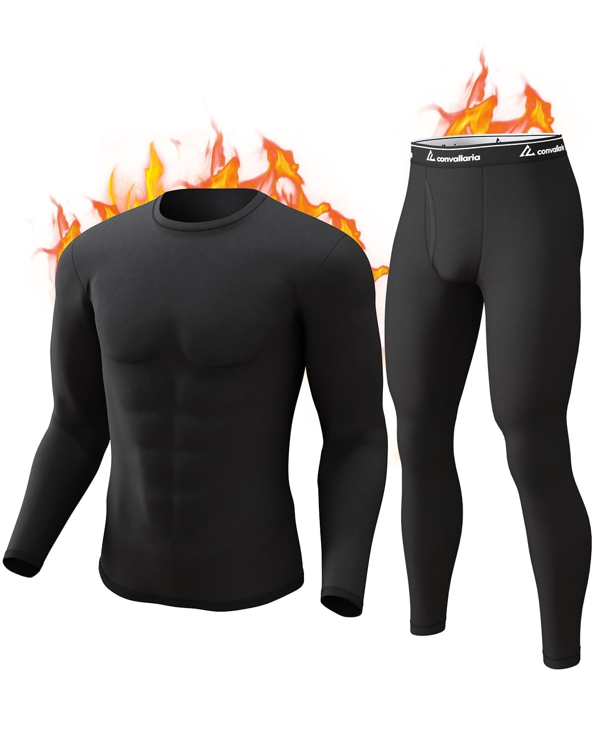 Fall Winter Warm Men's Thermal Underwear Set Performance