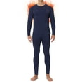 CL convallaria Thermal Underwear for Men, Ultra Soft Long Johns Fleece