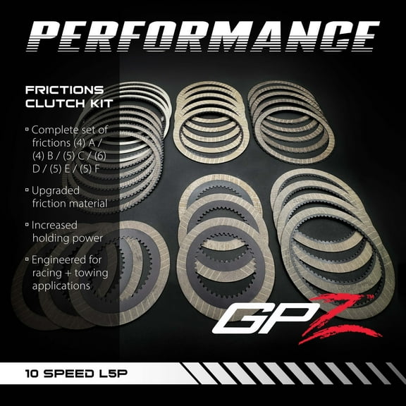 CL10L1000HPKLS-X ALLISON 10 SPEED TRANSMISSION (ALLISON 10L1000) GPZ HIGH PERFORMANCE FRICTION PACK